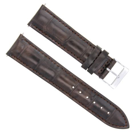 omega 19mm leather watch bands.